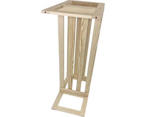 Houten plantenstandaard