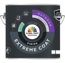 Verfemmer met de tekst Outdoor Solutions, Global Paint, Extreme Coat
