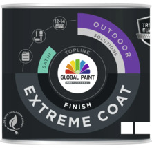 Verfemmer met het opschrift Global Paint Professional Extreme Coat Outdoor Solutions