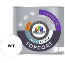 Verfemmer met witte verf voor buiten