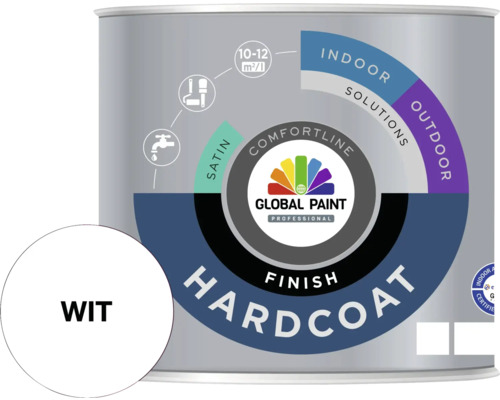 Verfemmer met Global Paint Hardcoat Finish voor binnen en buiten