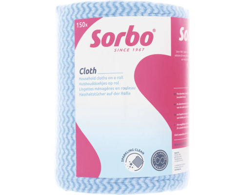Sorbo huishouddoekjes op rol, 150 stuks