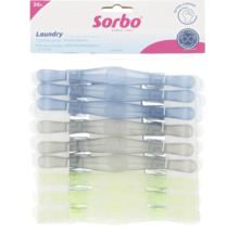 Sorbo wasknijpers, verpakking van 36 stuks, voor de was