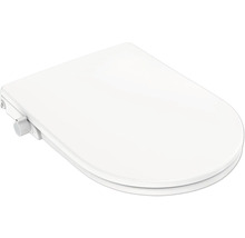 Witte toiletbril met bidetfunctie