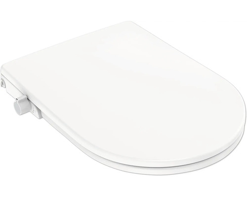 Witte toiletbril met bidetfunctie