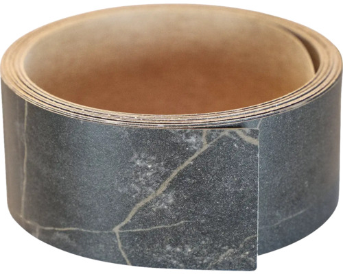 PICCANTE Kantenband voor aanrechtblad dark grey marble E14-754 , 4100x40 mm