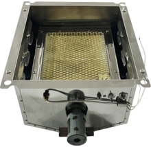 Gasbrander voor terrasverwarmer van metaal