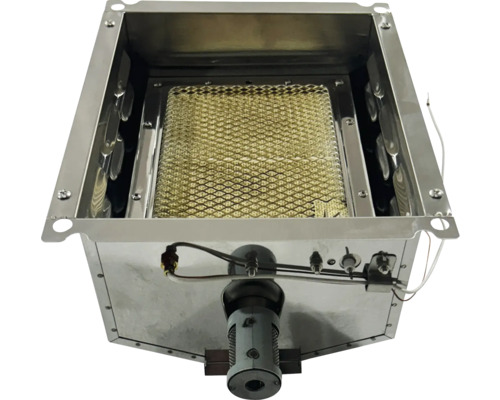 Gasbrander voor terrasverwarmer van metaal