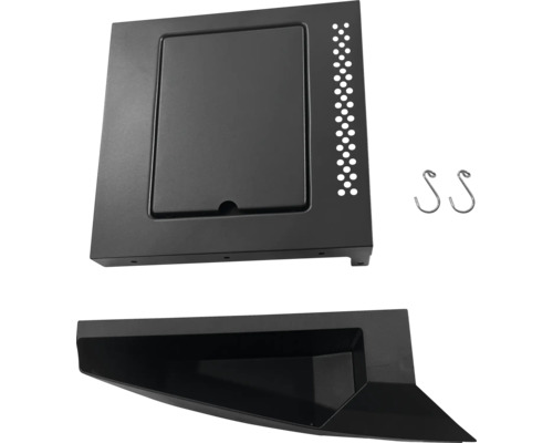 Barbecueaccessoireset met asopvangbak en twee haken