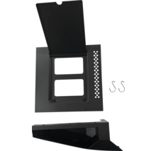 Haardgereedschaphouder met twee haken