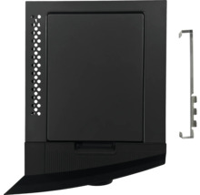 Serverkast lade met ventilatiegaten en montagehoek