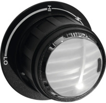 Schakelaar voor kookplaat met aanduiding laag en hoog