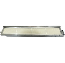 Grillbrander van roestvrij staal met vier keramische branders