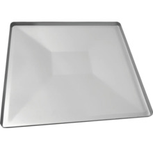 Vierkante metalen opvangbak