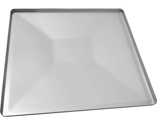 Vierkante metalen opvangbak