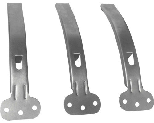 TENNEKER Reserve onderdeel Roosterhouder CHAS14 tbv bbq Blackmoon (HB 10150361) Drie metalen ophangbeugels voor radiatorbevestiging