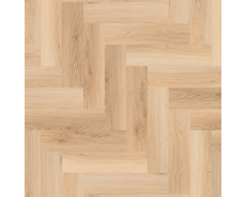 Helle houtlook vloerbedekking in visgraatmotief