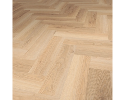 Houten vloer met visgraatmotief voor binnenshuis