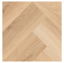 Legpatroon van licht laminaat in visgraatmotief