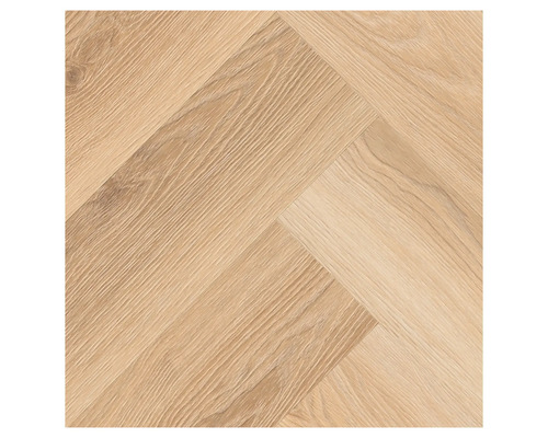 Legpatroon van licht laminaat in visgraatmotief