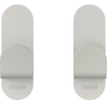 Twee Tiger handdoekhaken