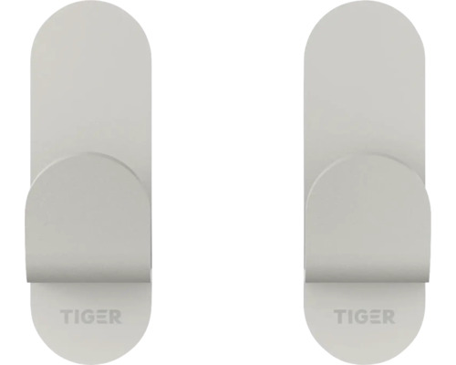 Twee Tiger handdoekhaken