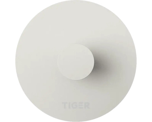 Tiger logo op ronde wandhaak