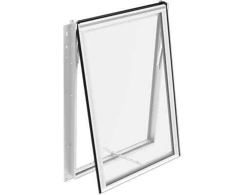 Gekanteld kunststof kelderraam met frame