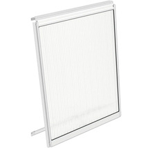 VITAVIA Zijraam polycarbonaat 6 mm alu 79x59 cm