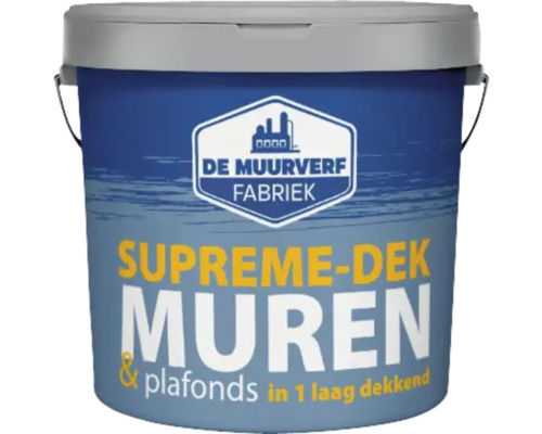 Eimer muurverf voor muren en plafonds