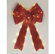 Decoratieve, verlichte kerststrik voor feestelijke decoratie