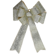 Decoratieve strik met glitters voor feestelijke gelegenheden