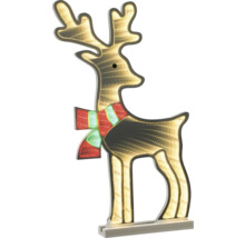 Decoratieve rendierlamp met sjaal voor binnenshuis