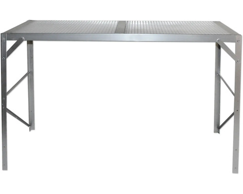Aluminium steiger tafel met geribbelde oppervlak