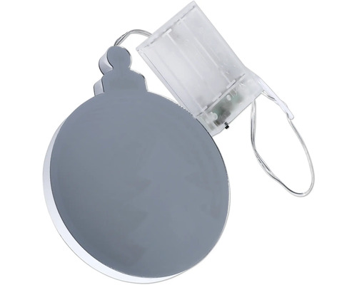 Decoratieve LED-lichtslinger in bolvorm met batterijvoeding
