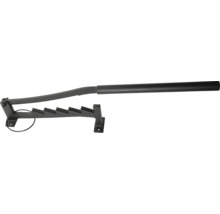 Metalen schop- en hakhouder met handvat