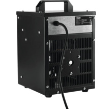 Pergart elektrische kachel met een verwarmingsvermogen van 25/1000/2000 watt en een luchtcirculatie van 120 kubieke meter per uur.