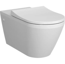 Wandcloset diepspoel van keramiek met toiletzitting