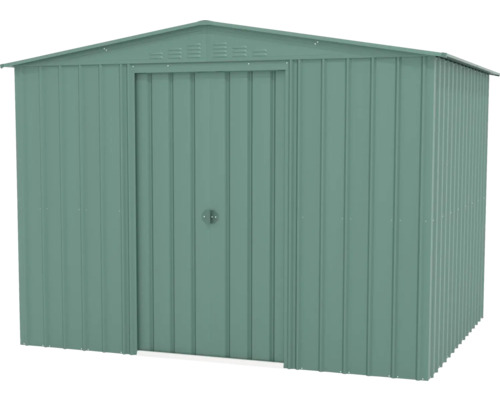 Metalen tuinhuis met deur