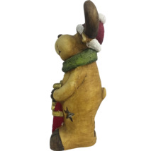 Decoratief rendierfiguur met sjaal en muts