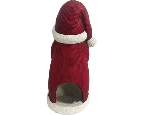 Wierookhuisje Kerstman van keramiek