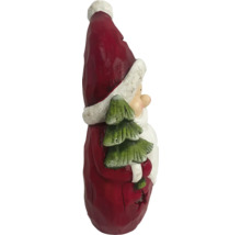 Decoratieve figuur kerstman met kerstboom