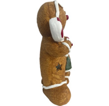 Decoratief peperkoekmannetje met stervormige uitsparing