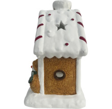 Decoratieve peperkoekhuis lantaarn voor de kerstperiode