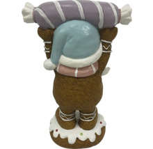 Decoratief figuur peperkoekmannetje met snoep