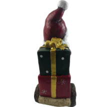 Decoratief figuur kerstman op cadeaus