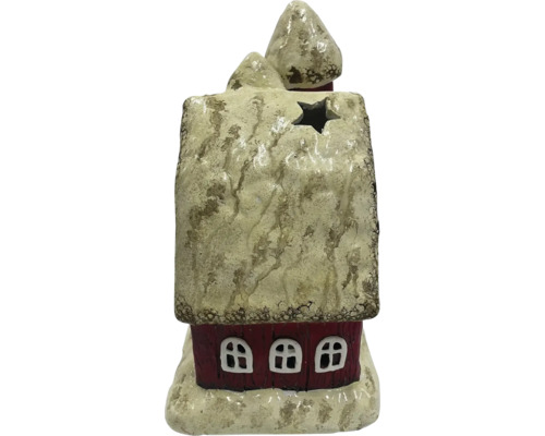 Decoratief theelichthuis voor de kerstperiode