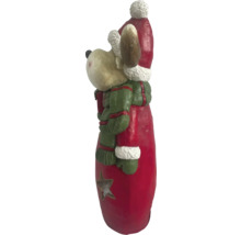 Decoratief figuur rendier met ster en muts