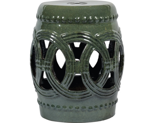 Passion for Pottery Plantenstandaard Isa Aardewerk groen Ø 37 cm H 46 cm