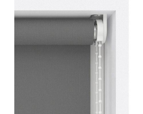 Grijs rolgordijn voor raamdecoratie
